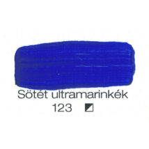 Pannoncolor akril 38 ml-es sötét ultramarin kék 123