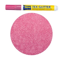 Textilfilc, Tex Glitter - sötét anyagra, pink