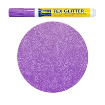 Textilfilc, Tex Glitter - sötét anyagra, világoslila