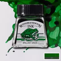 Tinta, W&N, 14 ml, 046, brillant green