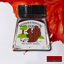 Tinta, W&N, 14 ml, 074, burnt sienna