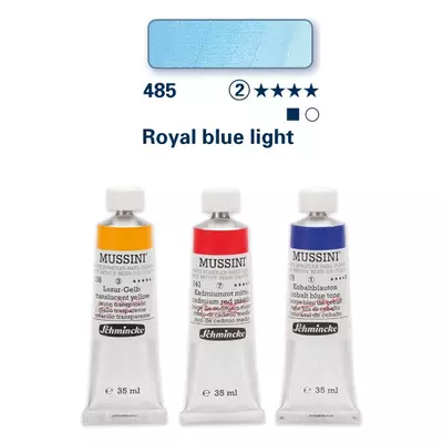 Schmincke Mussini olajfesték 2.árkategória 35ml Royal blue light 485