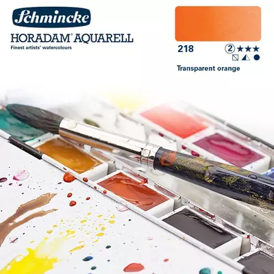 Schmincke Horadam akvarellfesték 2.árkategória 4ml szilke Translucent 218