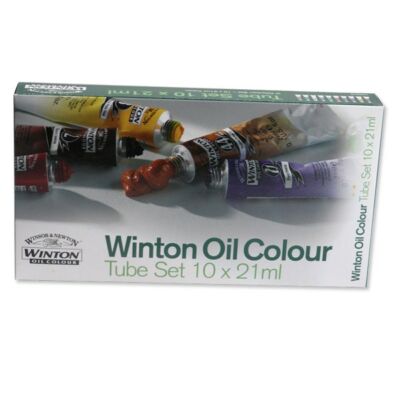 Winsor&Newton Winton 10x21ml olajfesték alapkészlet