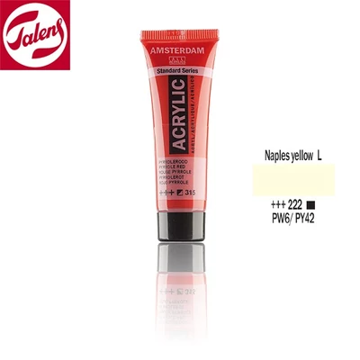 Talens Amsterdam akrilfesték   20ml Naples yellow light 222