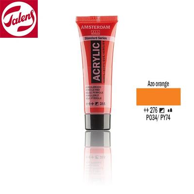 Talens Amsterdam akrilfesték   20ml Azo orange 276