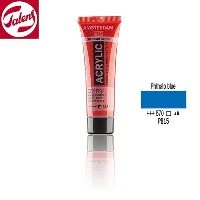 Talens Amsterdam akrilfesték   20ml Phthalo blue 570