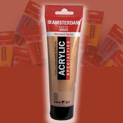 Talens Amsterdam akrilfesték 120ml Burnt sienna 411
