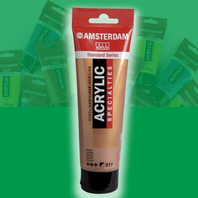 Talens Amsterdam akrilfesték 120ml Permanent green light 618