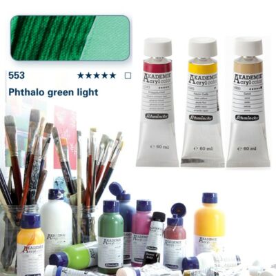 Schmincke Akademie acryl 60ml Phthalo green light 553