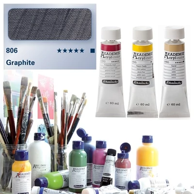 Schmincke Akademie acryl 60ml Graphite 806