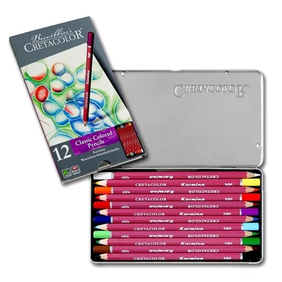 Creatcolor Karmina 12db -os fémdobozos színes klt.