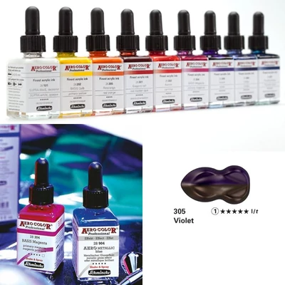 Schmincke Aerocolor Professional airbrush festék 28ml Violet 305