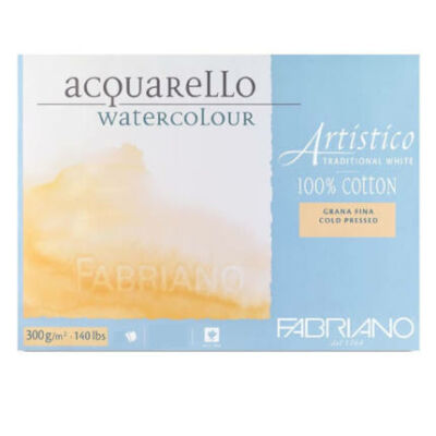 Fabriano Artistico akvarellpapír ívben 300g/nm 56x76cm, hidegen sajtolt félérdes