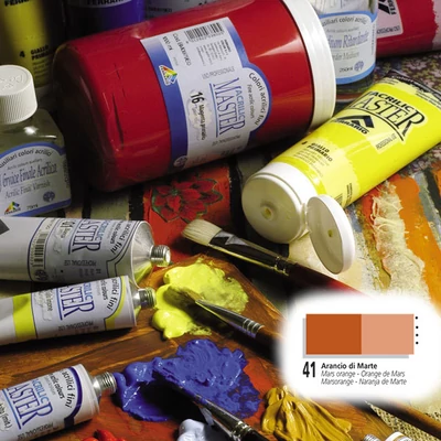 Ferrario Acrilic Master akrilfesték 60ml Mars orange 41