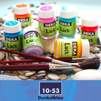 Deka Lack akrilfesték 25ml sötétkék 10-53