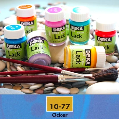 Deka Lack akrilfesték 25ml okker 10-77