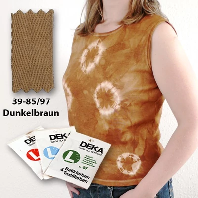 Deka Batikfesték 10g Sötétbarna 85/97