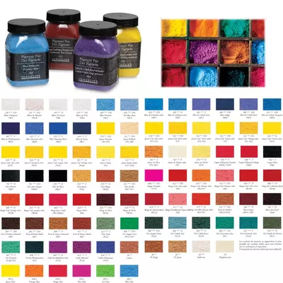Sennelier pigment 200 ml-es tégelyben, normál színek 2. árkategória Primary blue 385