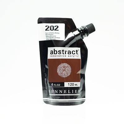 Sennelier Abstract akrilfesték Burnt umber 202