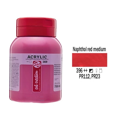 Talens Art Creation 750ml Naphtol red medium 396
