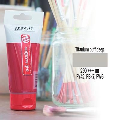 Talens akril Art Creation 75 ml titanium buff deep 290