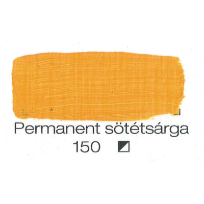 Pannoncolor akril 38 ml-es permanent sötét sárga 150