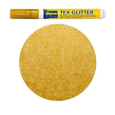 Textilfilc, Tex Glitter - sötét anyagra, arany