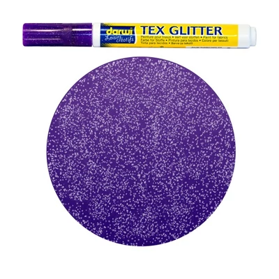 Textilfilc, Tex Glitter - sötét anyagra, viola