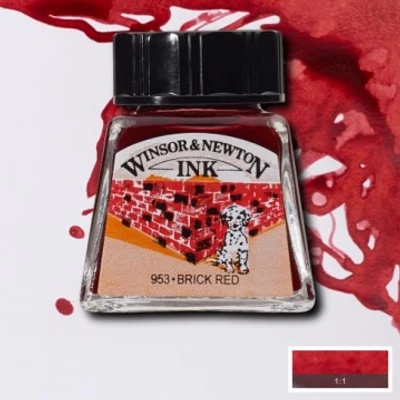 Tinta, W&N, 14 ml, 040, brick red