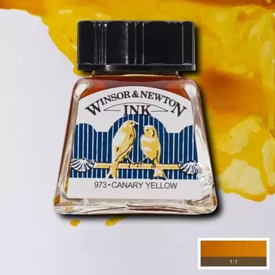 Tinta, W&N, 14 ml, 123, canary yellow
