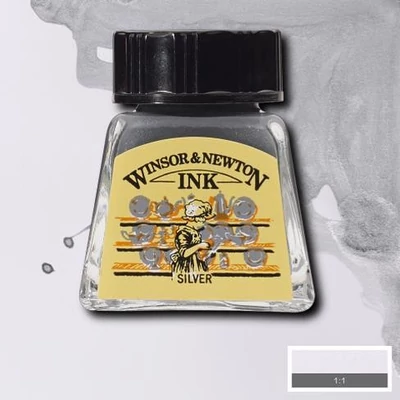 Tinta, W&N, 14 ml, 617, silver