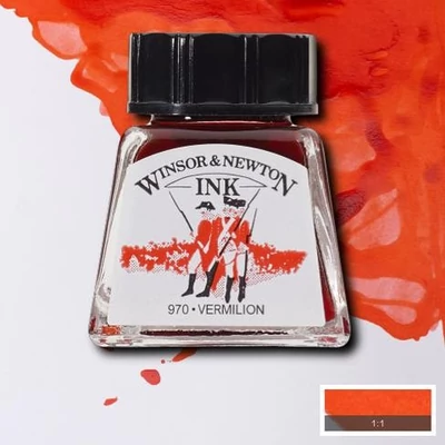 Tinta, W&N, 14 ml, 680, vermilion